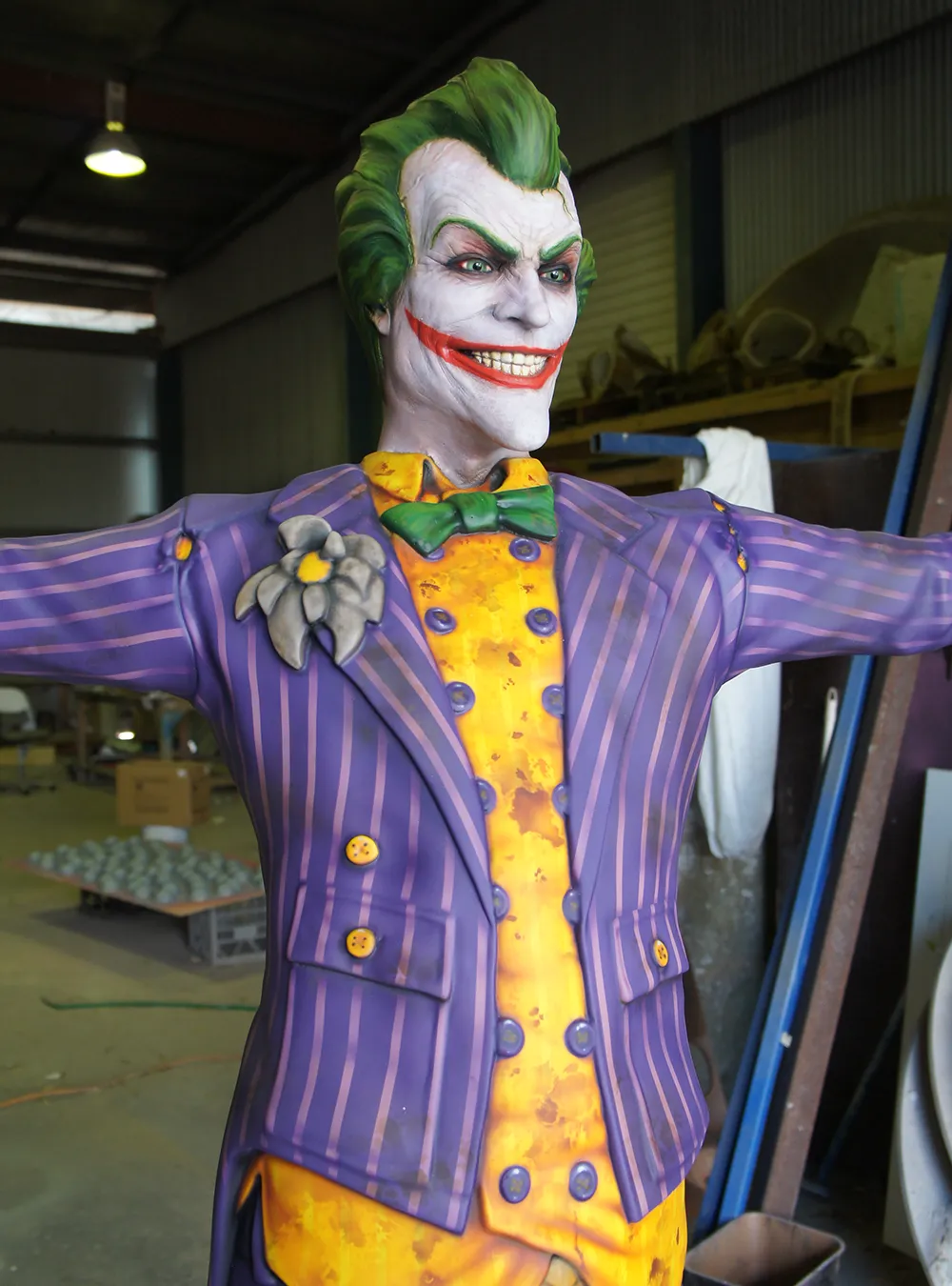 The Joker: This representation of The Joker, Batman's notorious nemesis, is chilling and incredibly detailed. The expression, complete with the character's signature maniacal grin, is spot-on.